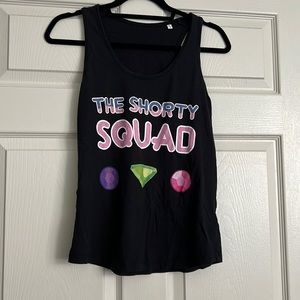 Steven Universe Shorty Squad tank top